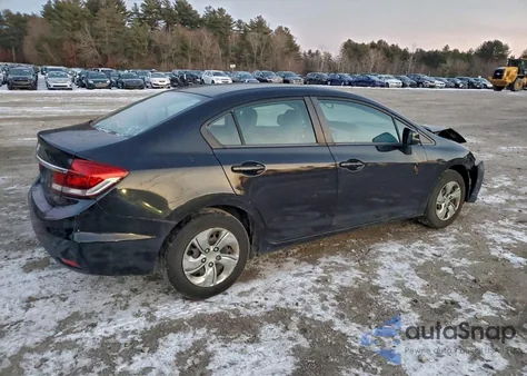 2013 Honda Civic Lx из США, поврежденный, VIN 2HGFB2F51DH583202